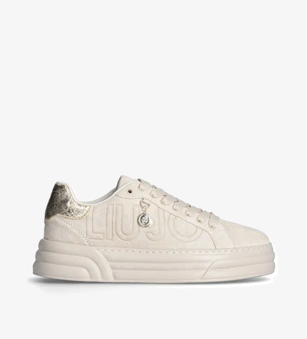 Liu Jo Bej Kadın Süet Sneaker CLEO 09
