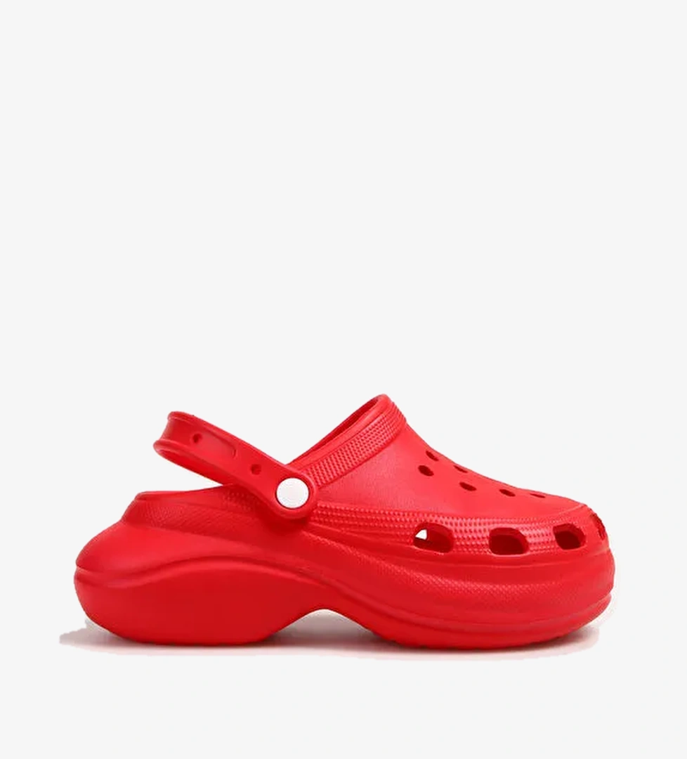 F By Fabrika Kırmızı Kadın Plaj Terliği CASTRENA-NEW - Görsel 1