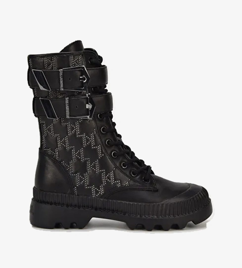 Karl Lagerfeld Karl Lagerfeld Siyah Kadın Deri Bot KL42586F007 model görseli