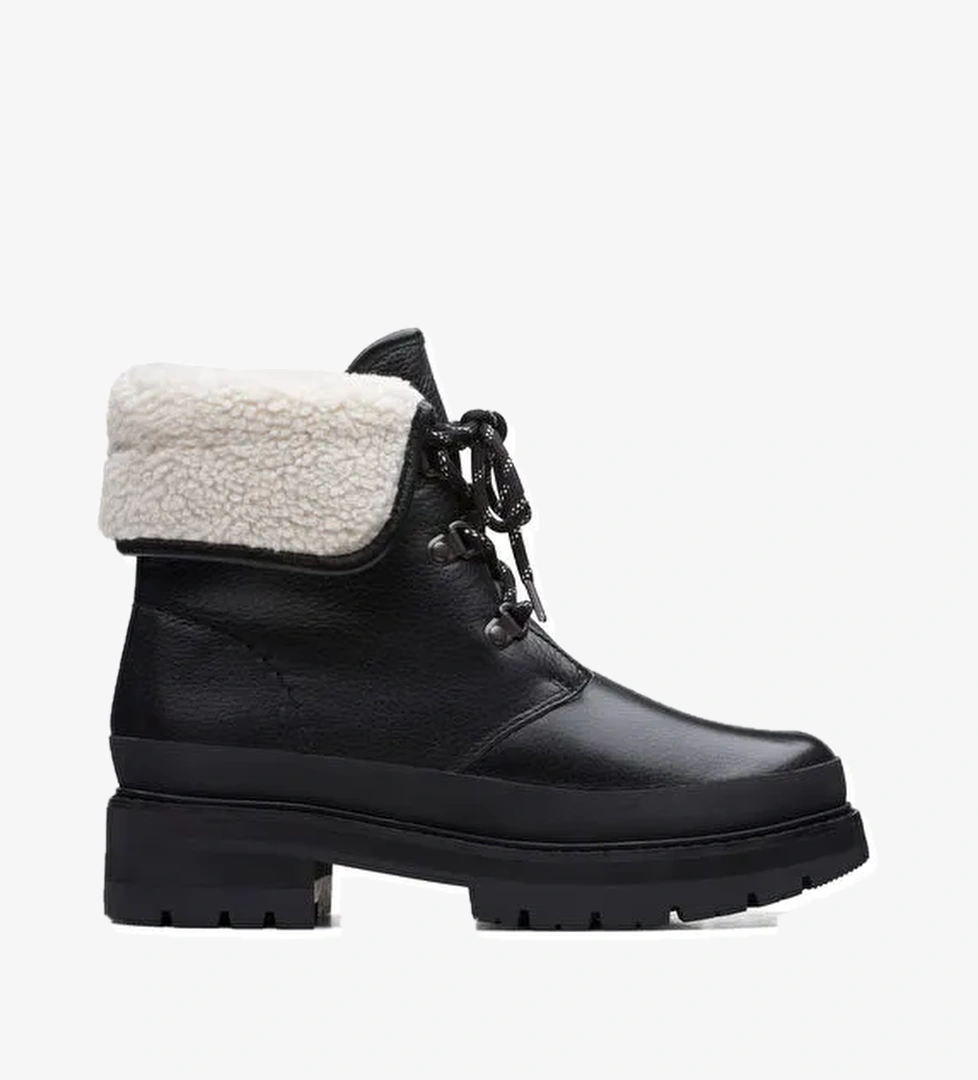 Clarks Clarks Siyah Kadın Deri Bot 26167879 model görseli