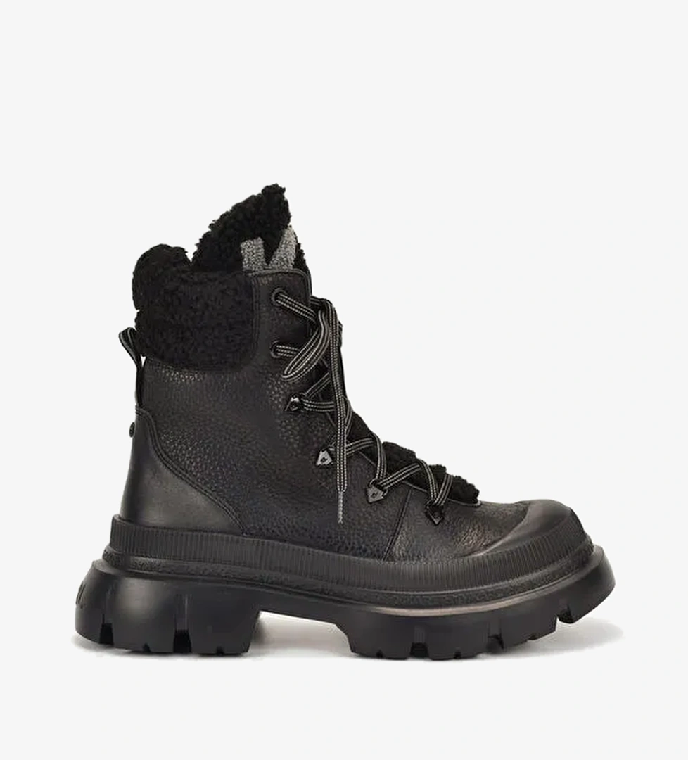 Karl Lagerfeld Siyah Kadın Deri Bot KL43563000 - Görsel 1