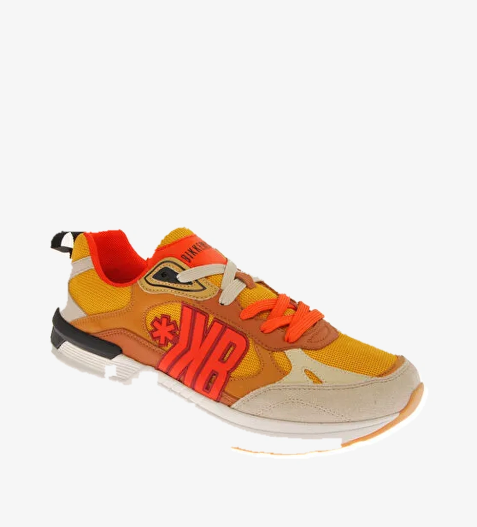 Dirk Bikkembergs Dirk Bikkembergs Turuncu-Sarı Erkek deri Sneaker 20210/CP model görseli