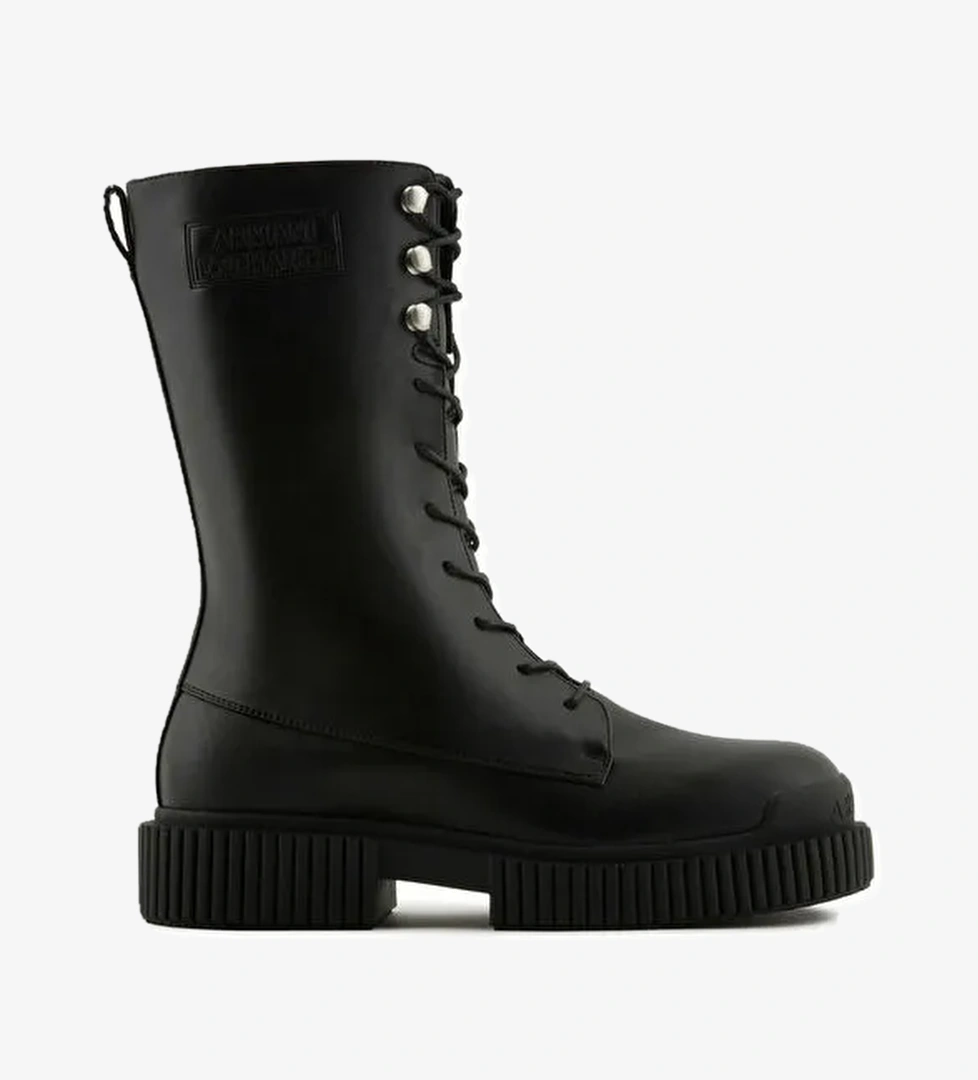 Armani Exchange Armani Exchange Siyah Kadın Deri Bot XDN028XV748K001 model görseli