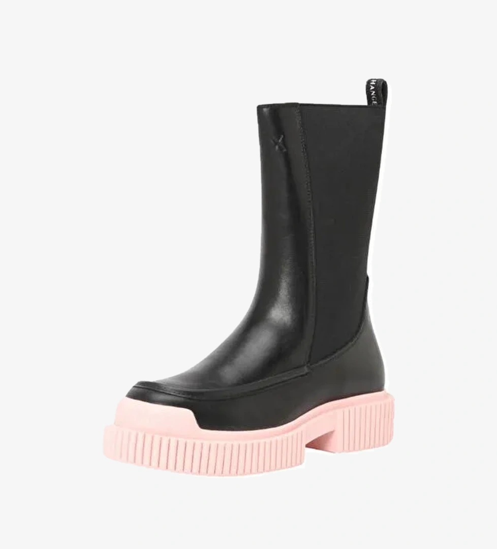 Armani Exchange Armani Exchange Siyah-Pembe Kadın Deri Bot XDN026XV746K700 model görseli