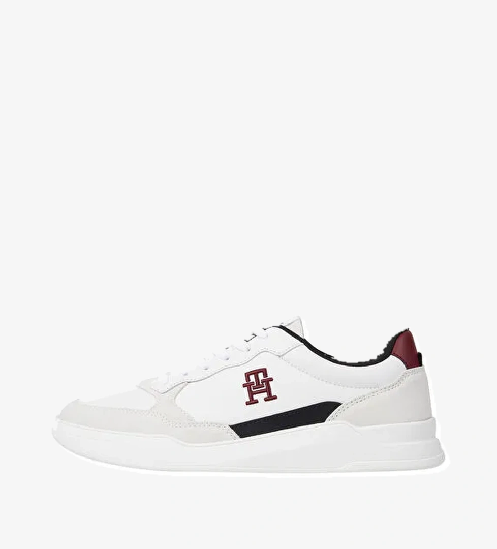 Tommy Hilfiger Tommy Hilfiger Beyaz Erkek Deri Sneaker ELEVATED CUPSOLE LTH MIX model görseli
