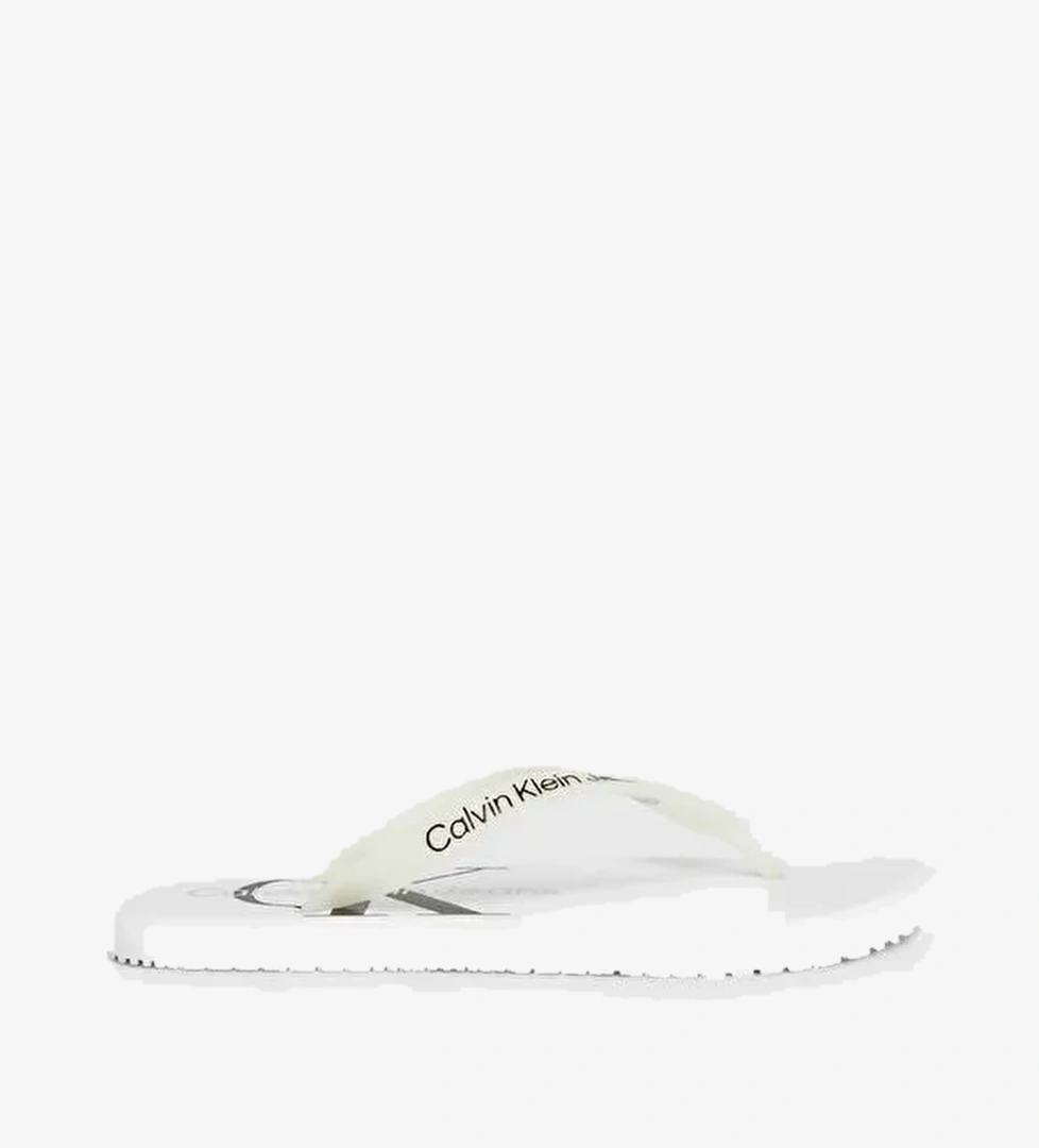 Beyaz Kadın Plaj Terliği YW0YW01246YBR - Görsel 1