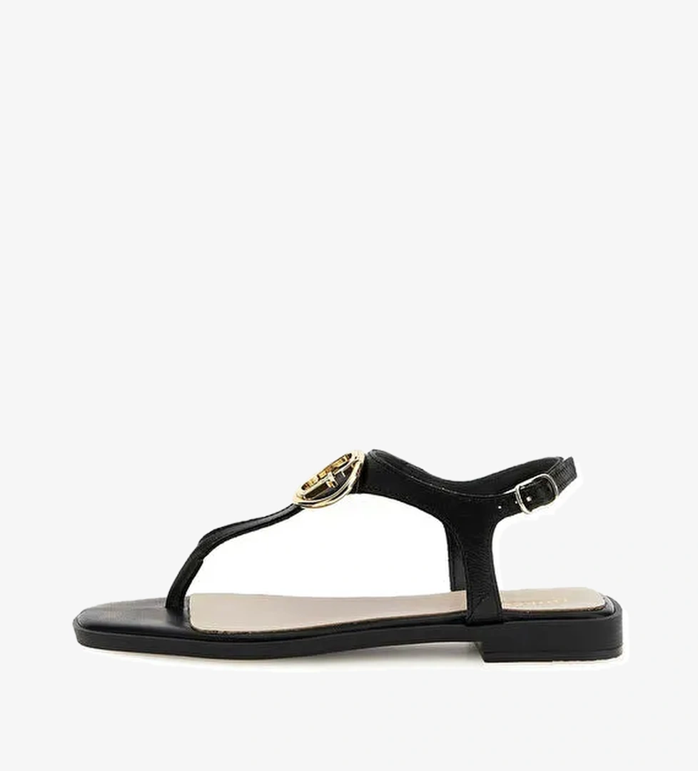 Guess Guess Siyah Kadın Deri Sandalet FLJMIRLEA03BLACK model görseli