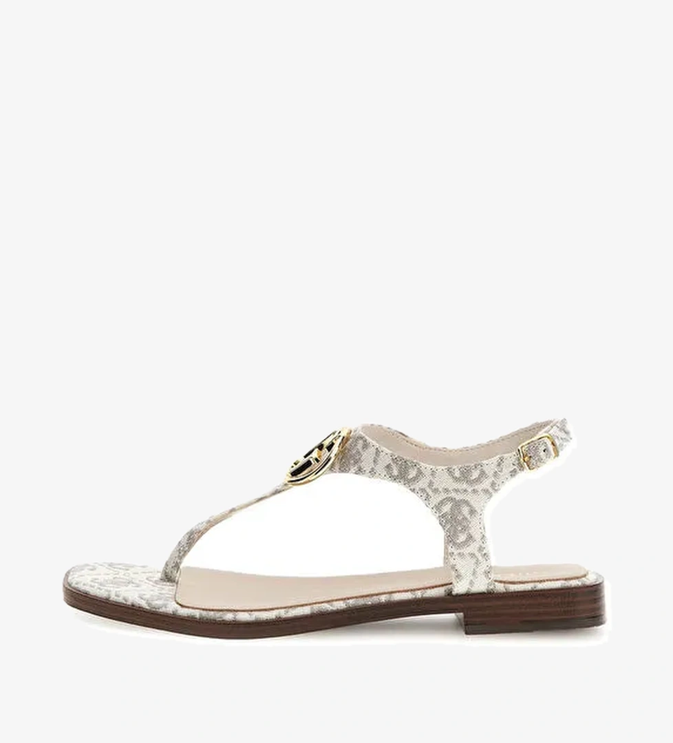 Guess Beyaz-Gri Kadın Sandalet FLJMIRFAL03GREY - Görsel 1