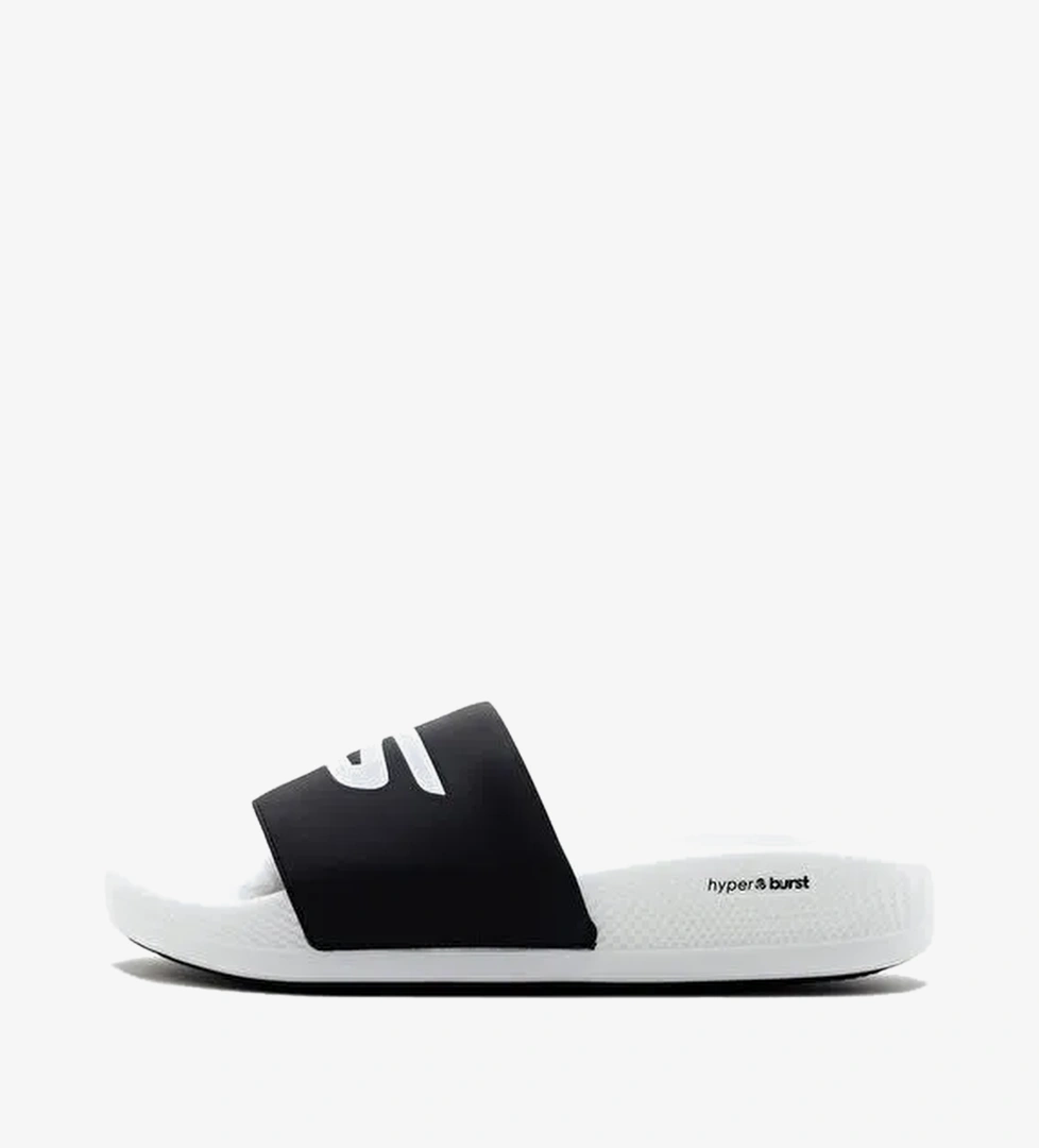 Skechers 246020 BKW HYPER SLİDE Siyah - Beyaz Erkek Terlik