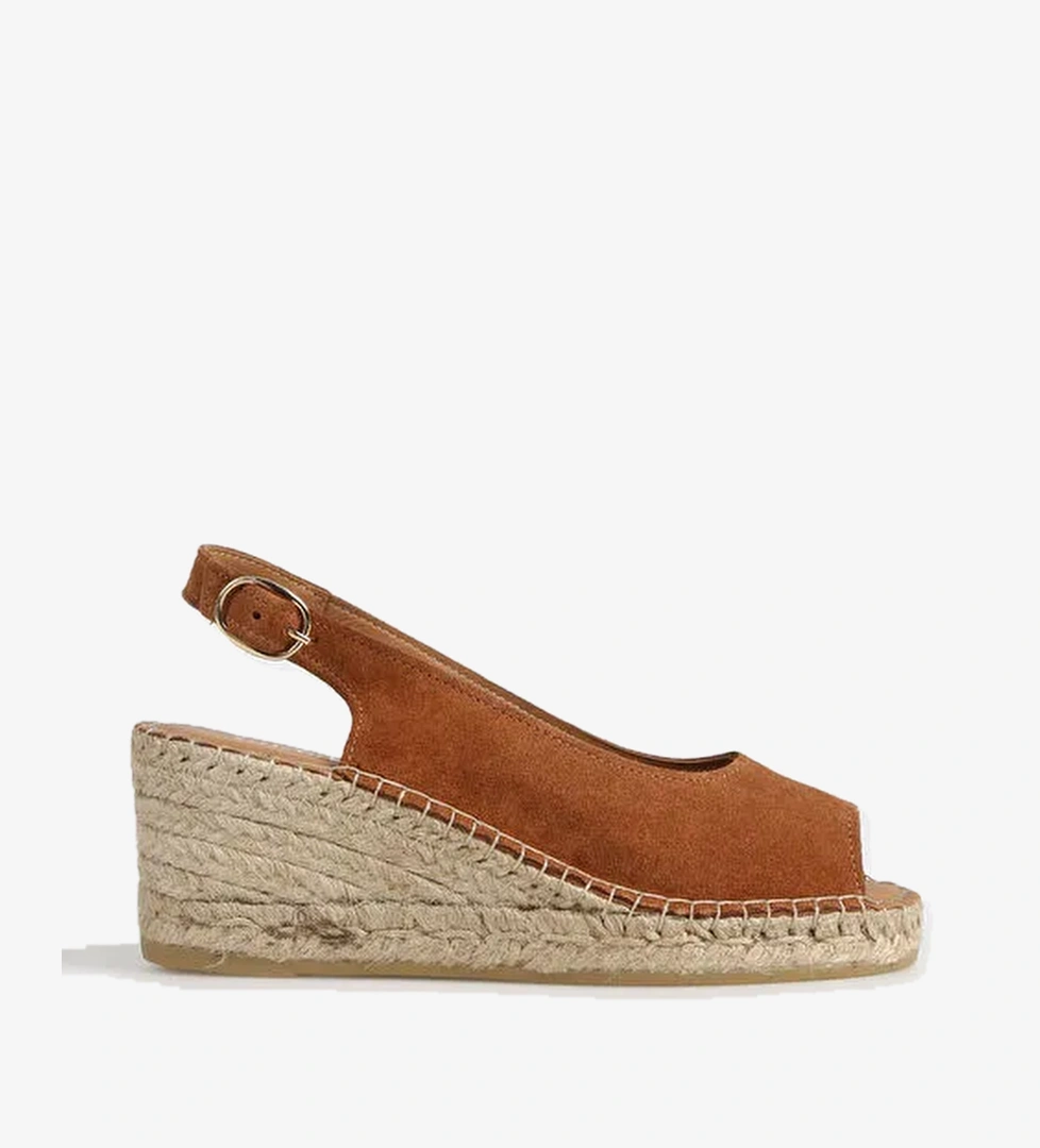 Divarese Taba Kadın Deri Espadril Anna-4SS - Görsel 1