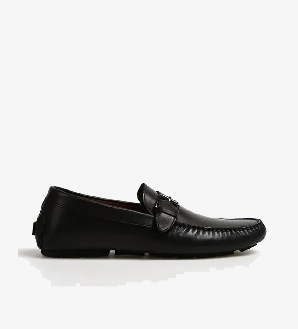 George Hogg George Hogg Siyah Erkek Deri Loafer 97016 model görseli
