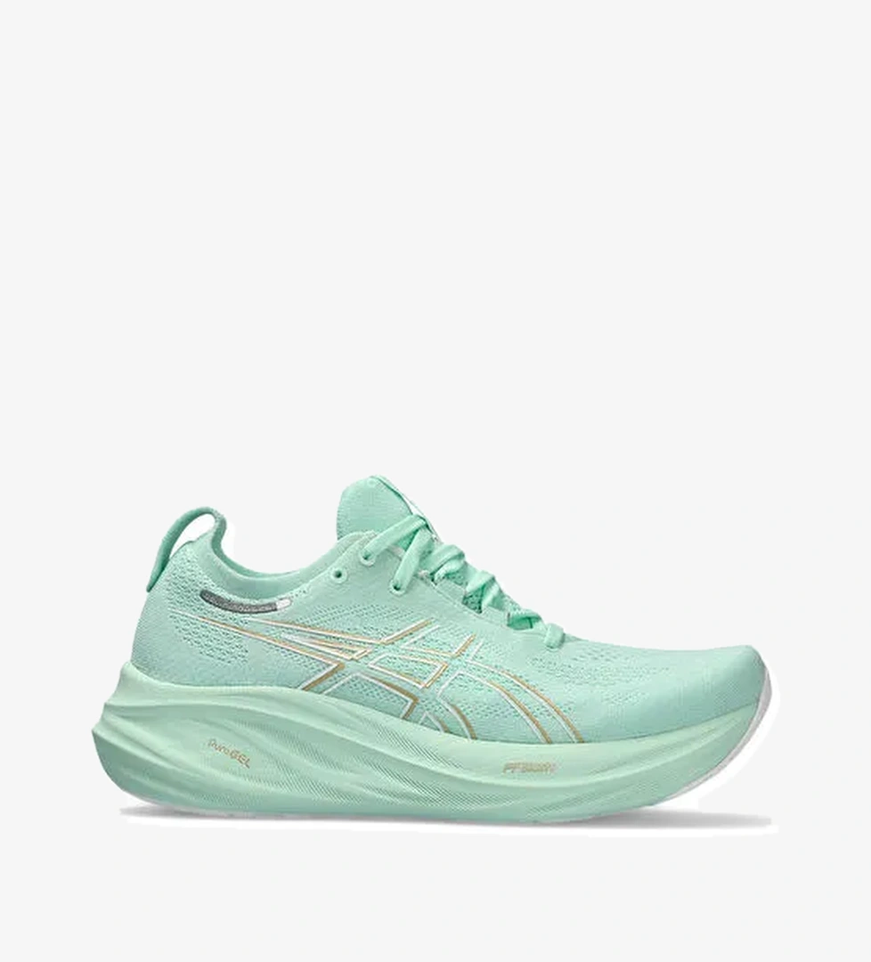 Asics Asics 1012B601-300GEL-NIMBUS 26 Yeşil Kadın Koşu Ayakkabısı Boyner'de! Yeşil - 1. görsel