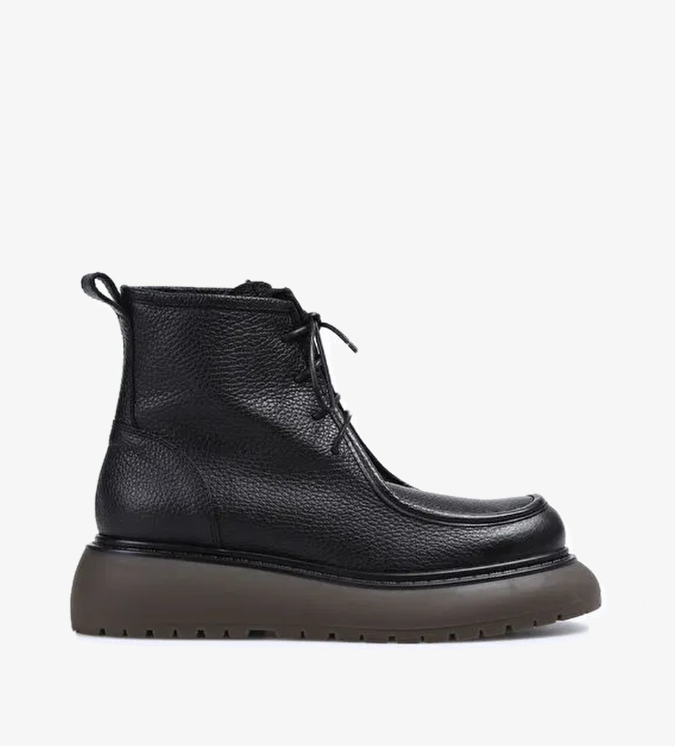 Laura Bellariva Siyah Kadın Deri Bot P9081-1 - Görsel 1