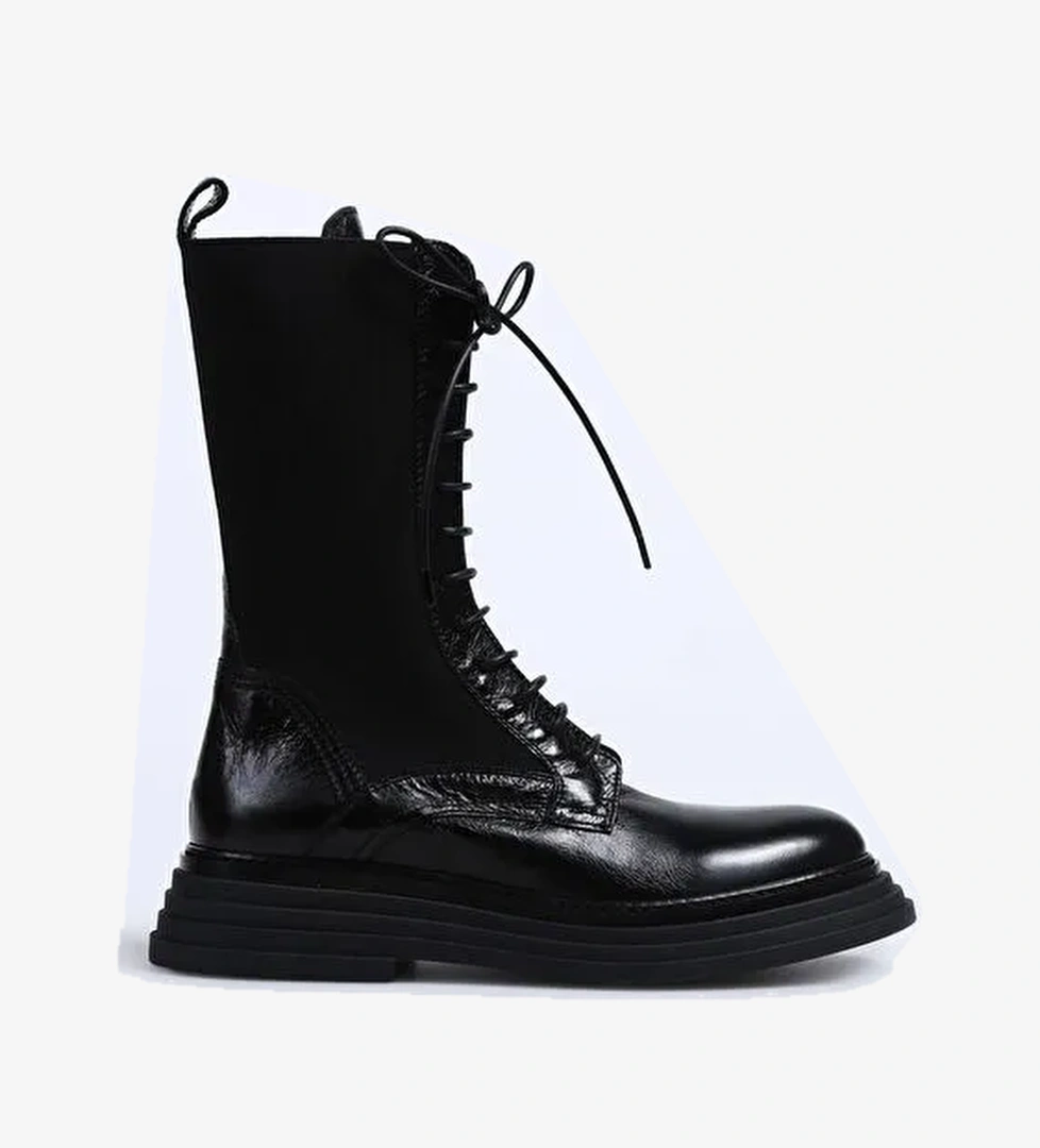 Laura Bellariva Siyah Kadın Deri Bot P9065 - Görsel 1