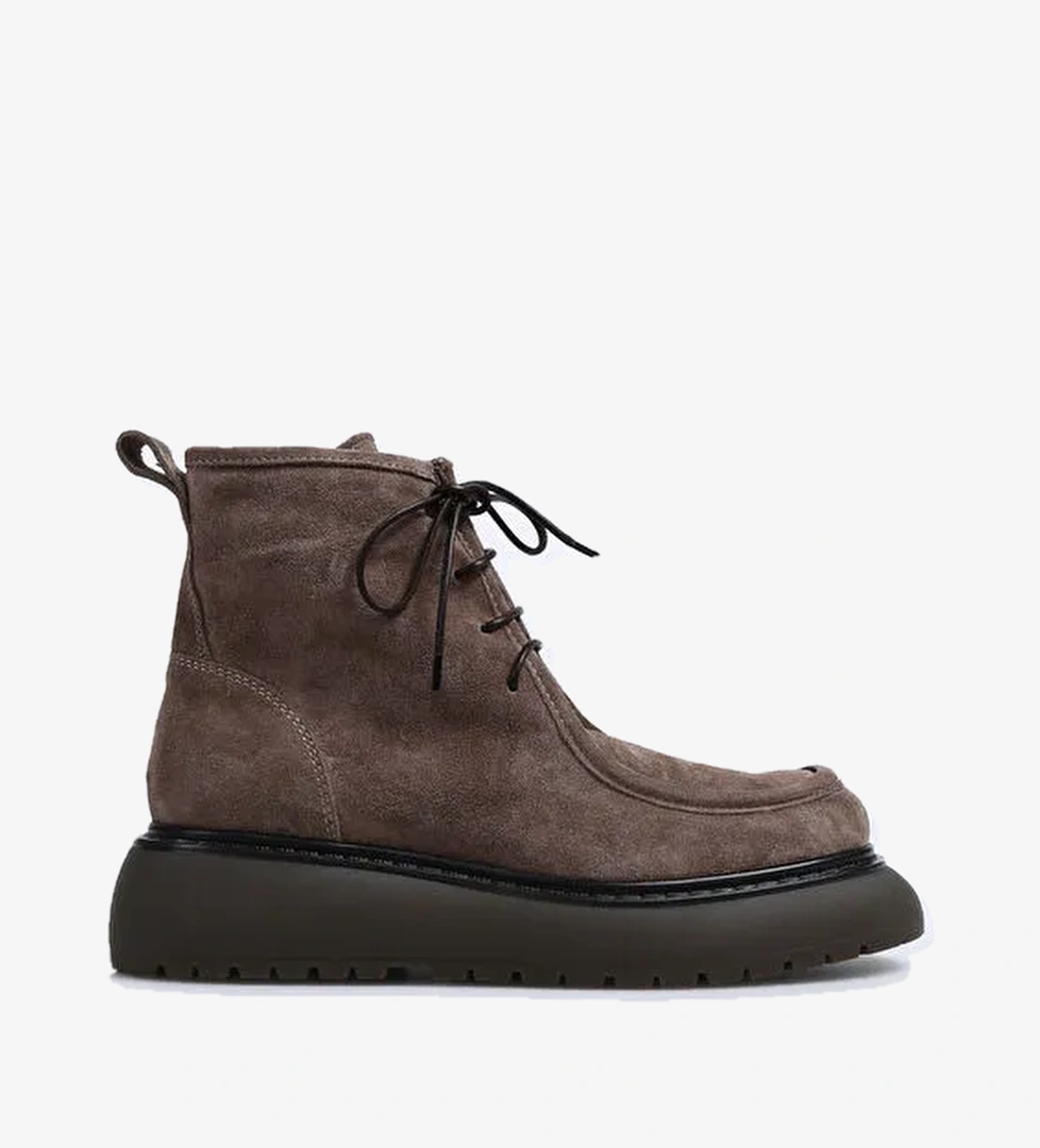 Laura Bellariva Laura Bellariva Bej Kadın Süet Bot P9081-14 model görseli