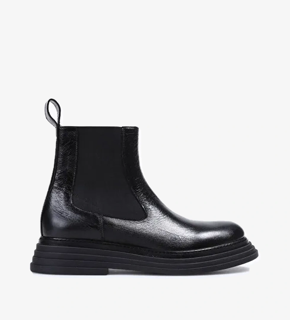 Laura Bellariva Siyah Kadın Deri Bot P9048F - Görsel 1