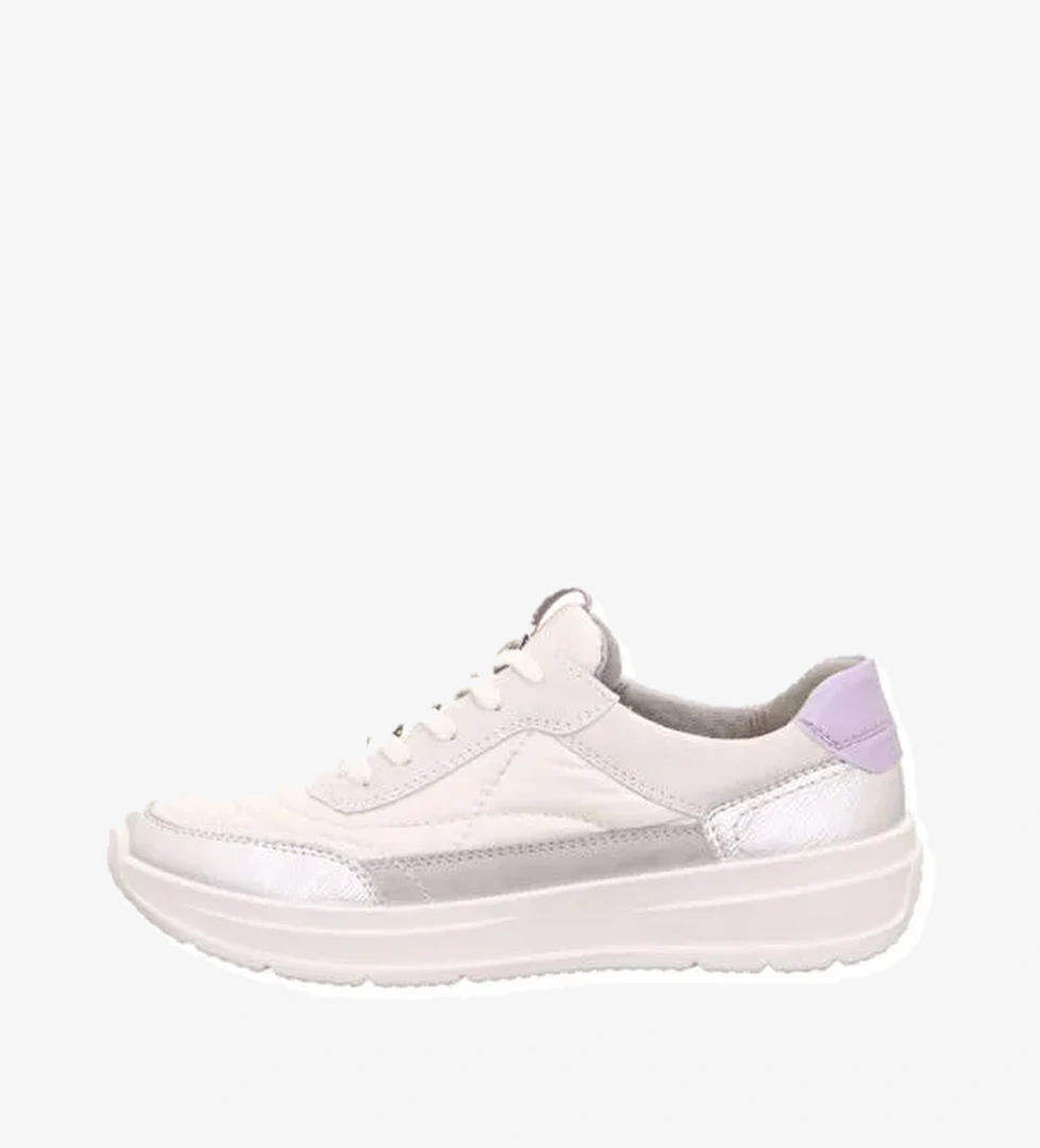 Legero Beyaz-Lila Kadın Sneaker 2-000240-1000 - Görsel 1