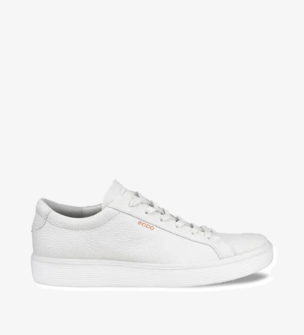 Ecco Beyaz Deri Erkek Günlük Spor Ayakkabı Soft 60 White - Görsel 1