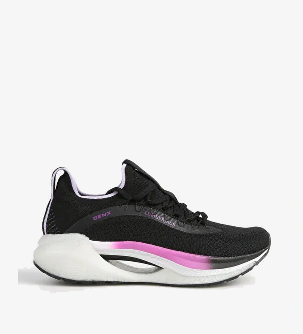 Lumberjack Siyah-Mor Kadın Sneaker A10149919812010 - Görsel 1