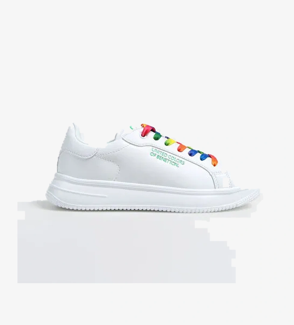 United Colors Of Benetton United Colors Of Benetton Benetton Beyaz Kadın Sneaker BNI-10061 | Boyner Beyaz - 1. görsel