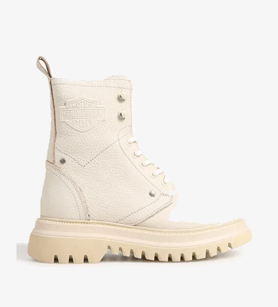 Harley Davidson Harley Davidson Bej Kadın Deri Bot 026Z100029 model görseli