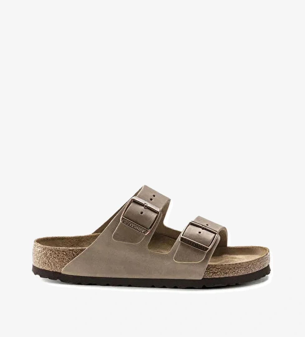 Birkenstock Kahve Erkek Deri Terlik ARIZONA SFB - Görsel 1