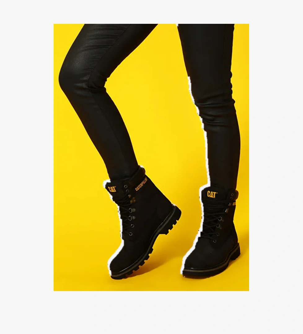 Caterpillar Caterpillar Siyah Kadın Deri Bot MONTANA model görseli