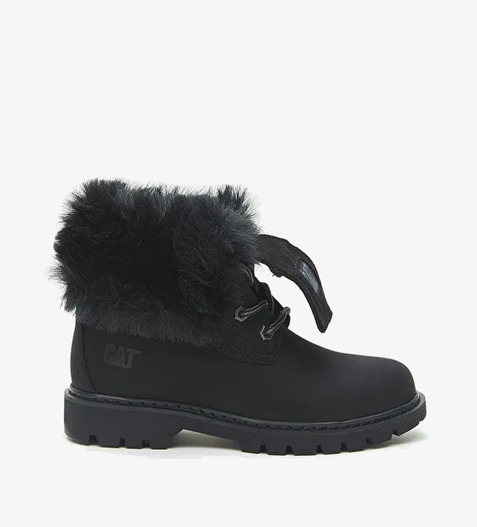 Caterpillar Siyah Kadın Deri Bot UTAH FUR - Görsel 1
