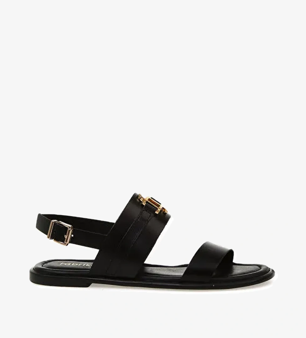 Fabrika Siyah Sandalet