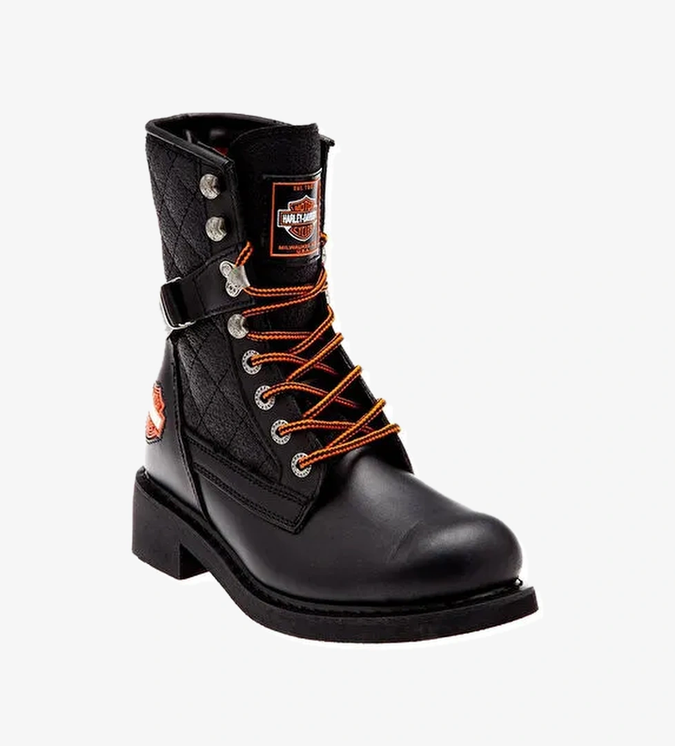 Harley Davidson Harley Davidson Siyah Kadın Deri Bot NEW/WORKER - 025G0 model görseli