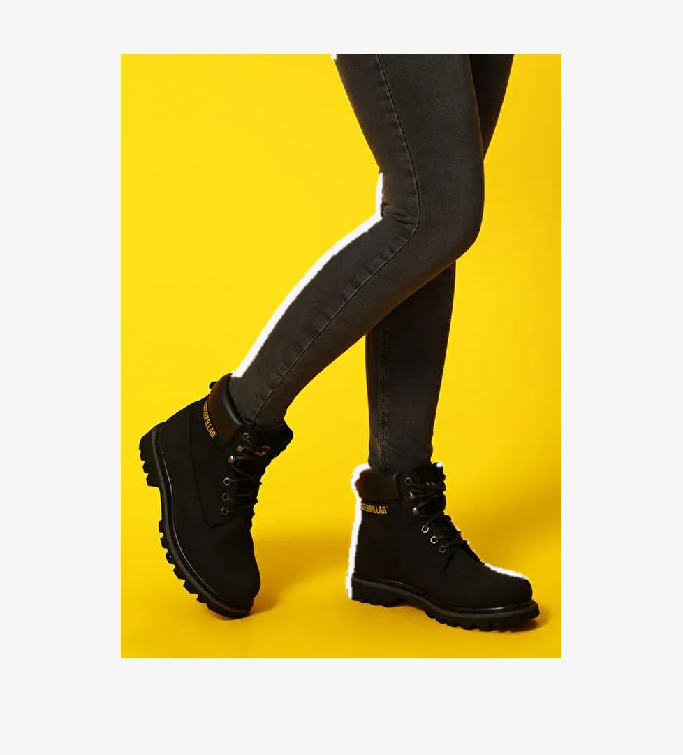 Caterpillar Siyah Kadın Deri Bot COLORADO