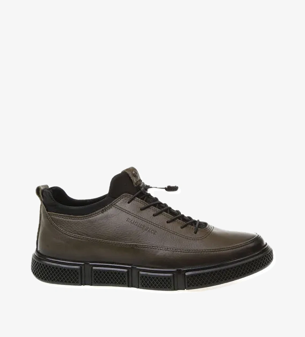 Hammer Jack Haki Deri Erkek Günlük Spor Ayakkabı 102 19676 - Görsel 1