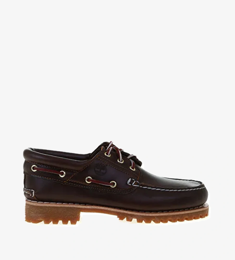 Timberland Timberland Authentic BOAT SHOE Kahve Deri Erkek Günlük Ayakkabı