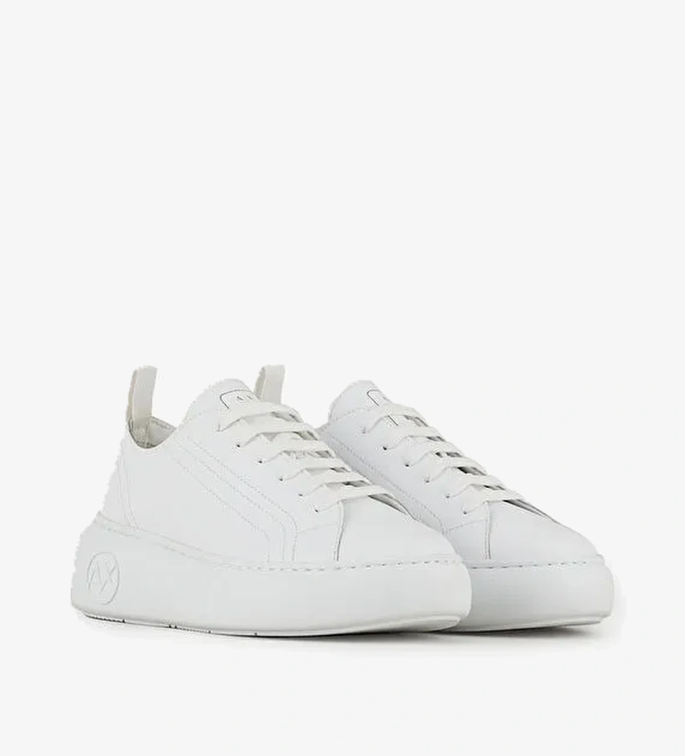 Armani Exchange Armani Exchange Beyaz Kadın deri Sneaker XDX043-XCC64-00152 model görseli
