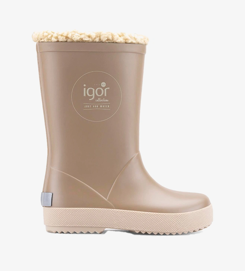 Igor Elmwood Beige Igor Kürklü Yağmur