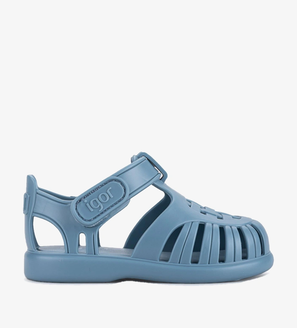 Igor Mavi Igor Tobby Solıd Çocuk Sandalet