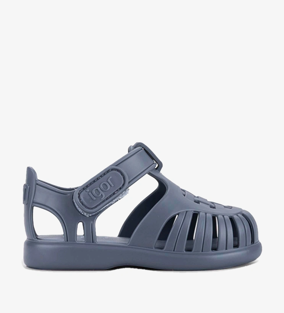 Igor Mavi Igor Tobby S10271 Solıd Çocuk Sandalet