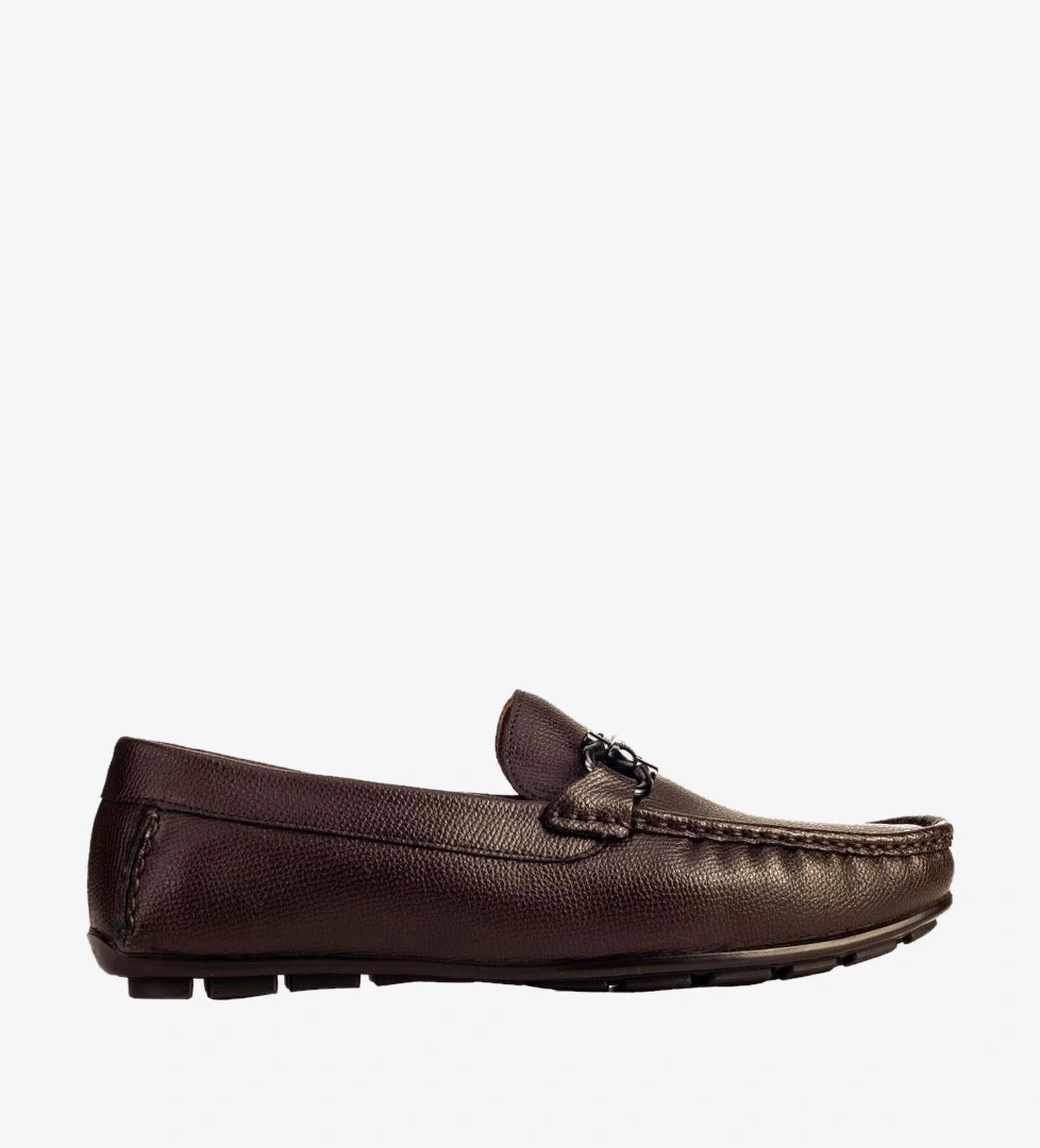 Cabani Kahverengi Cabani Hakiki Deri Erkek Loafer