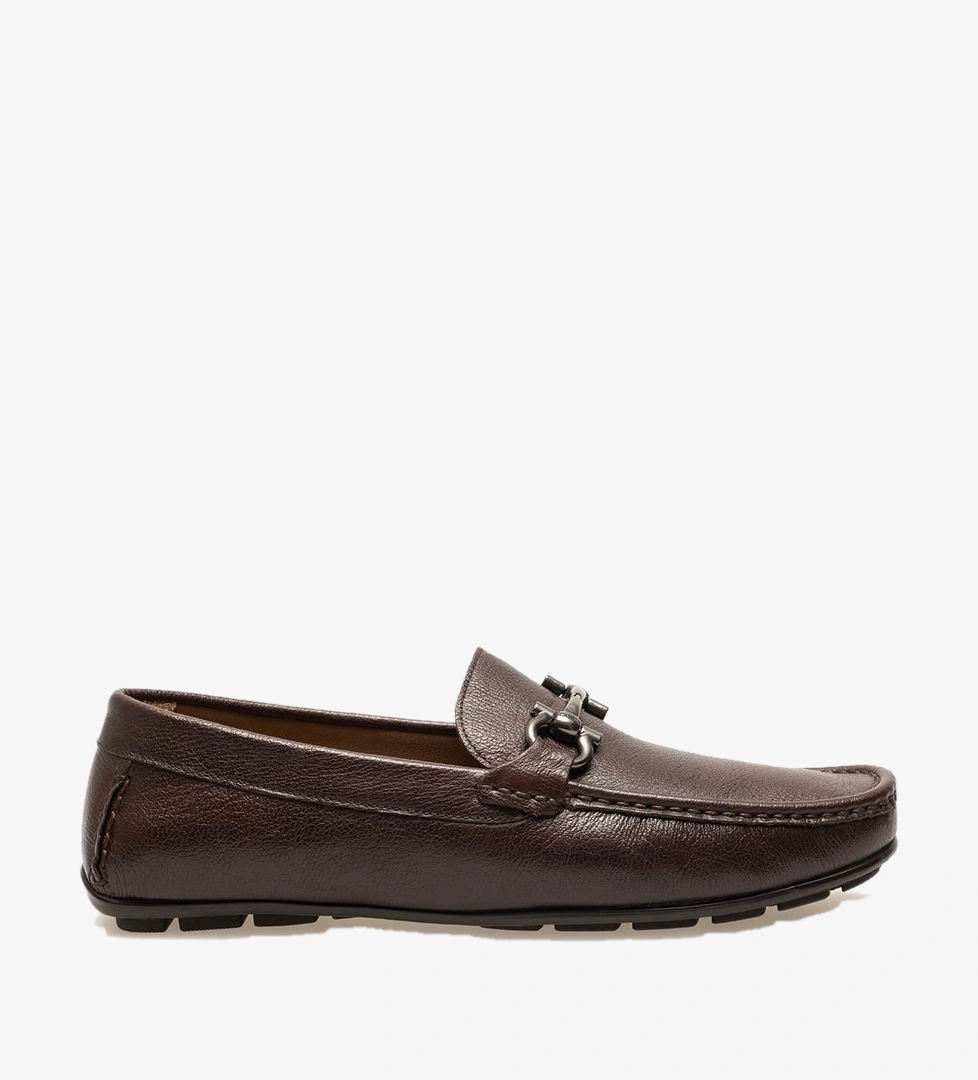 Cabani Kahverengi Cabani Hakiki Deri Erkek Loafer
