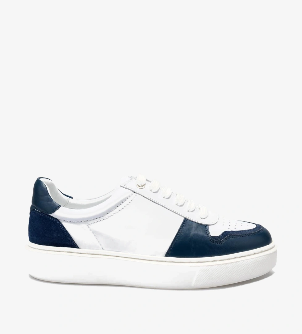Cabani Beyaz Cabani %100 Hakiki Deri Erkek Sneaker