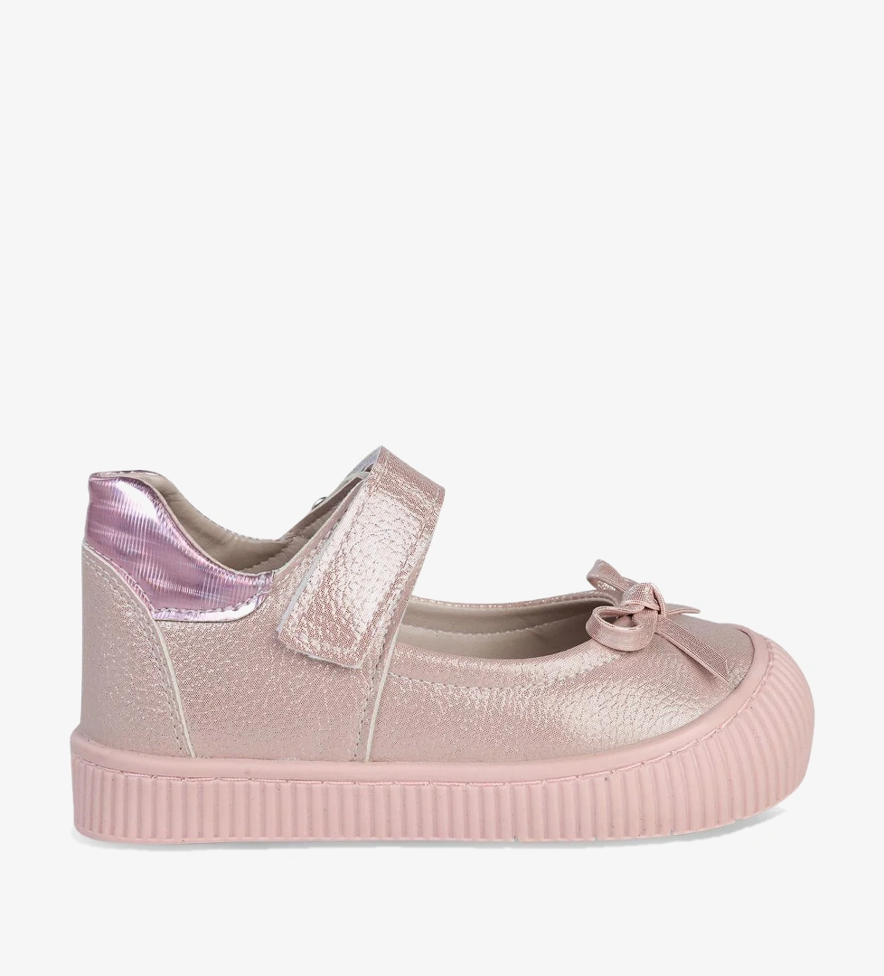 Civil Girls Fiyonklu 26-30 Numara Babet - Pembe