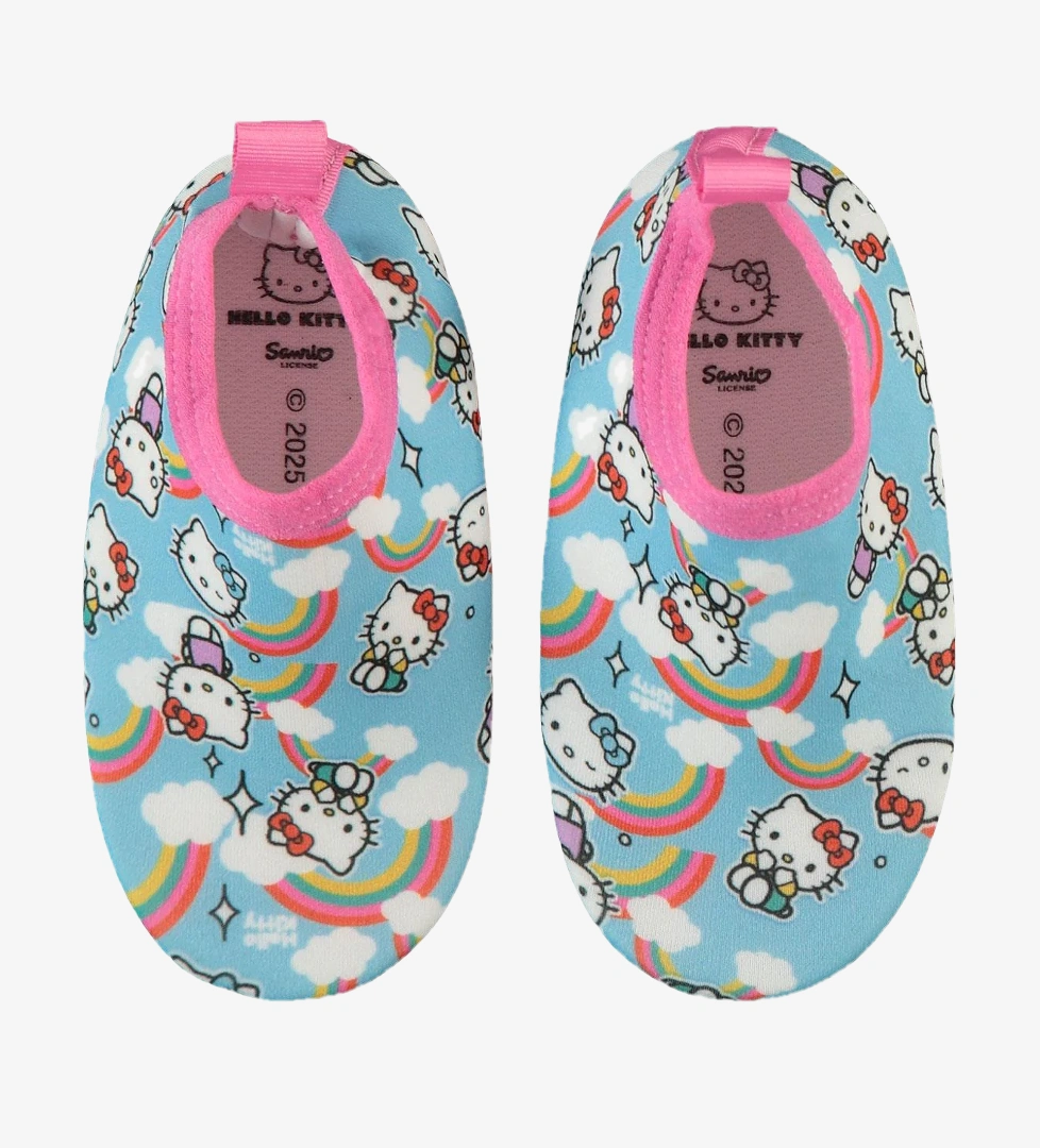 Hello Kitty Mavi Hello Kitty Baskili Tabanli