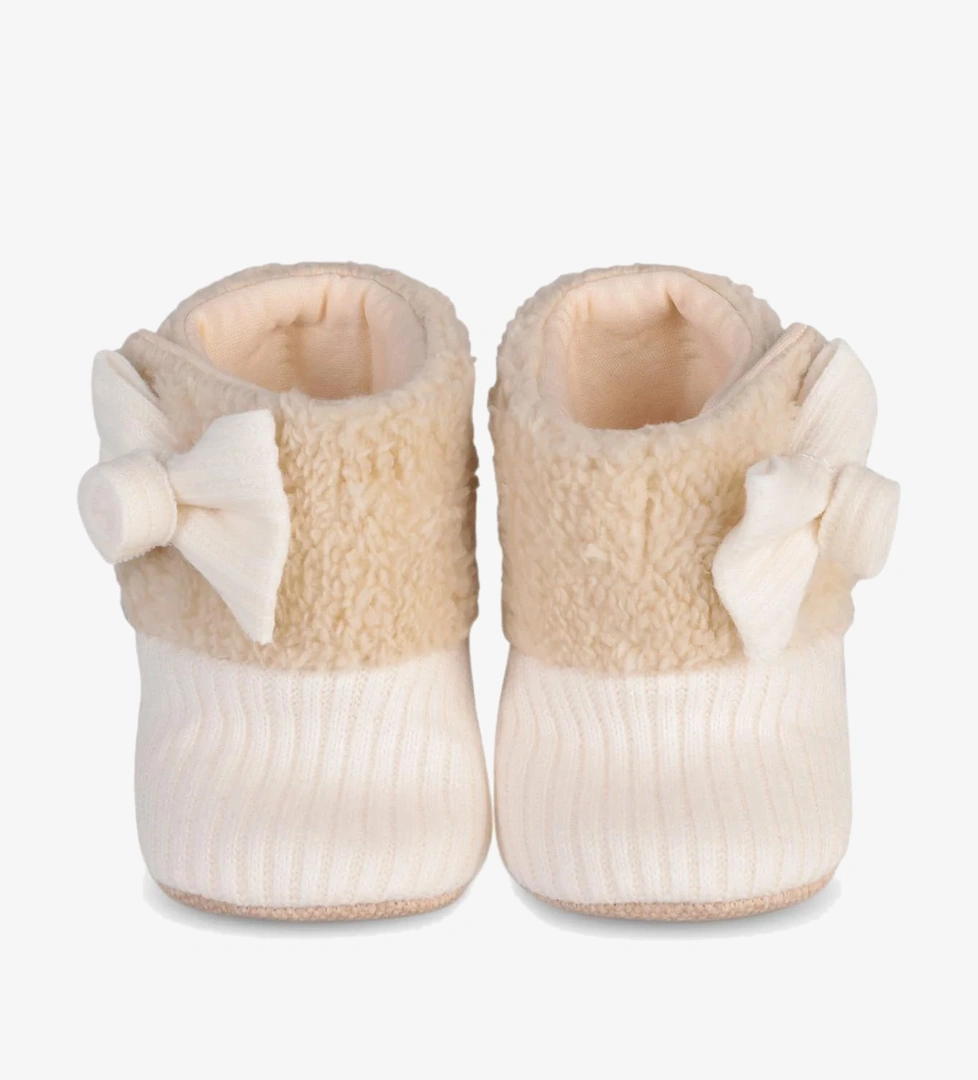 Civil Baby Fiyonklu 17-19 Numara Patik - Ekru
