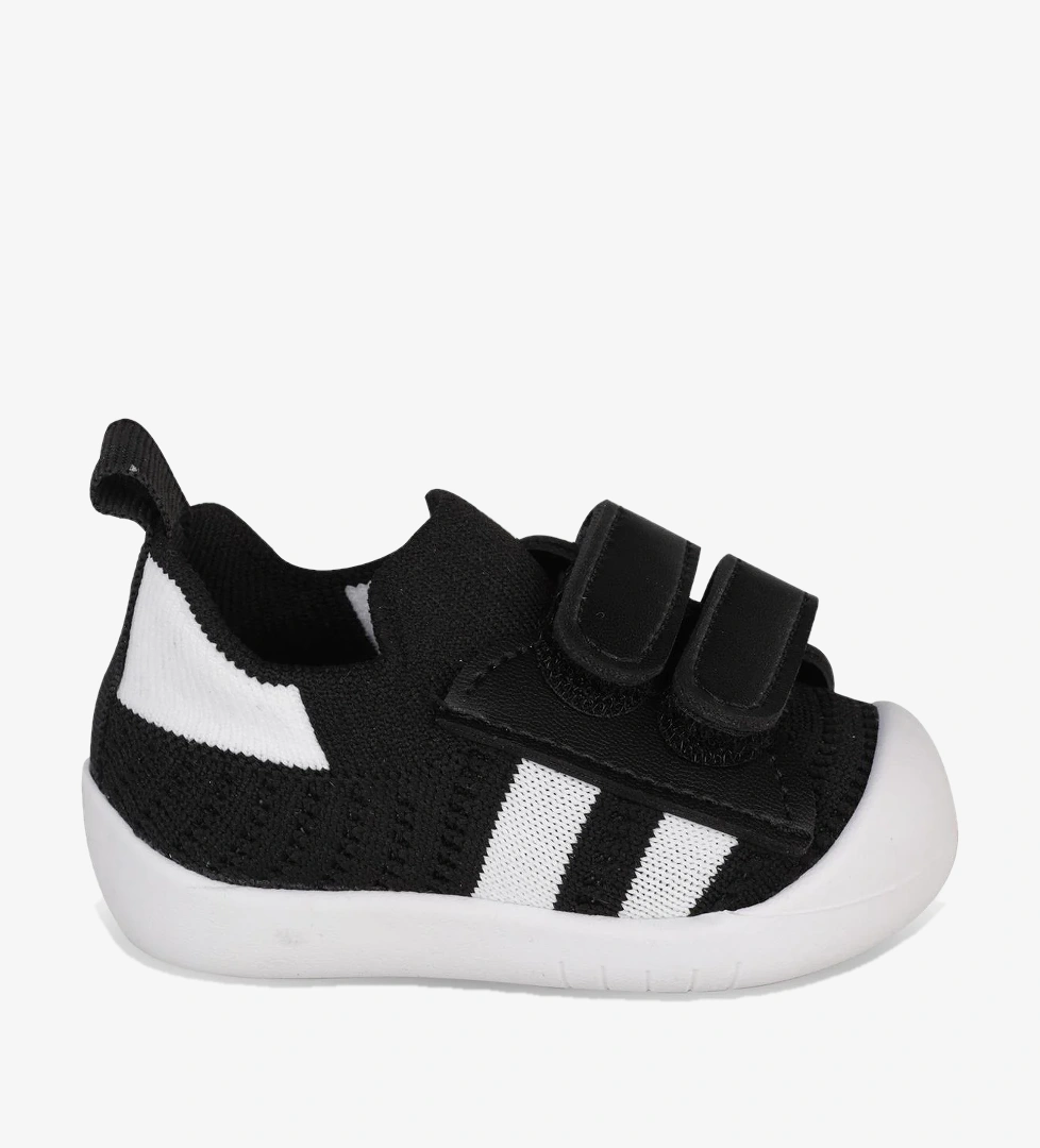 Civil Baby Çizgili 18-22 Numara İlkadım - Siyah