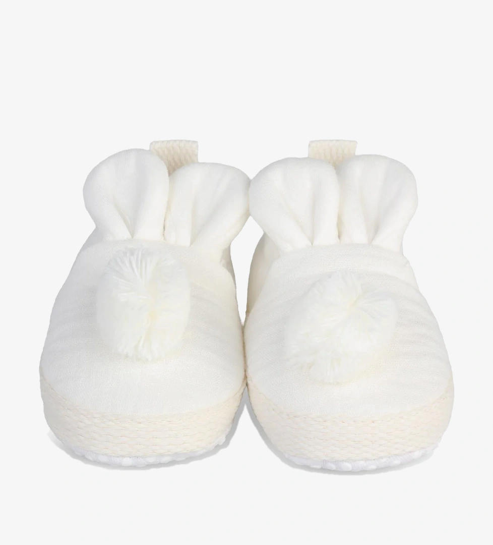 Civil Baby Kız Bebek Patik 17-19 Numara - Ekru