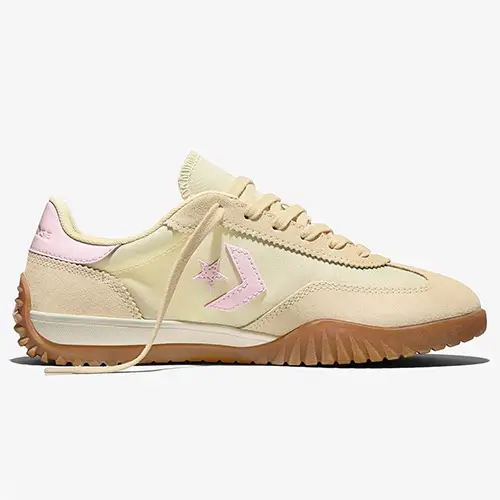 Converse RUN STAR TRAINER SUEDE Sarı Kadın Sneaker A16660C-741