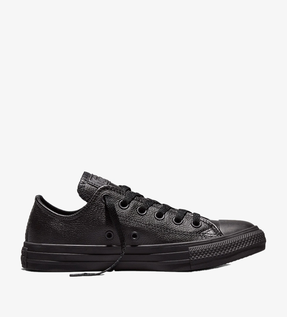 Converse Converse Chuck Taylor All Star Tonal Unisex Siyah Deri Sneaker Converse'de! Siyah - 1. görsel