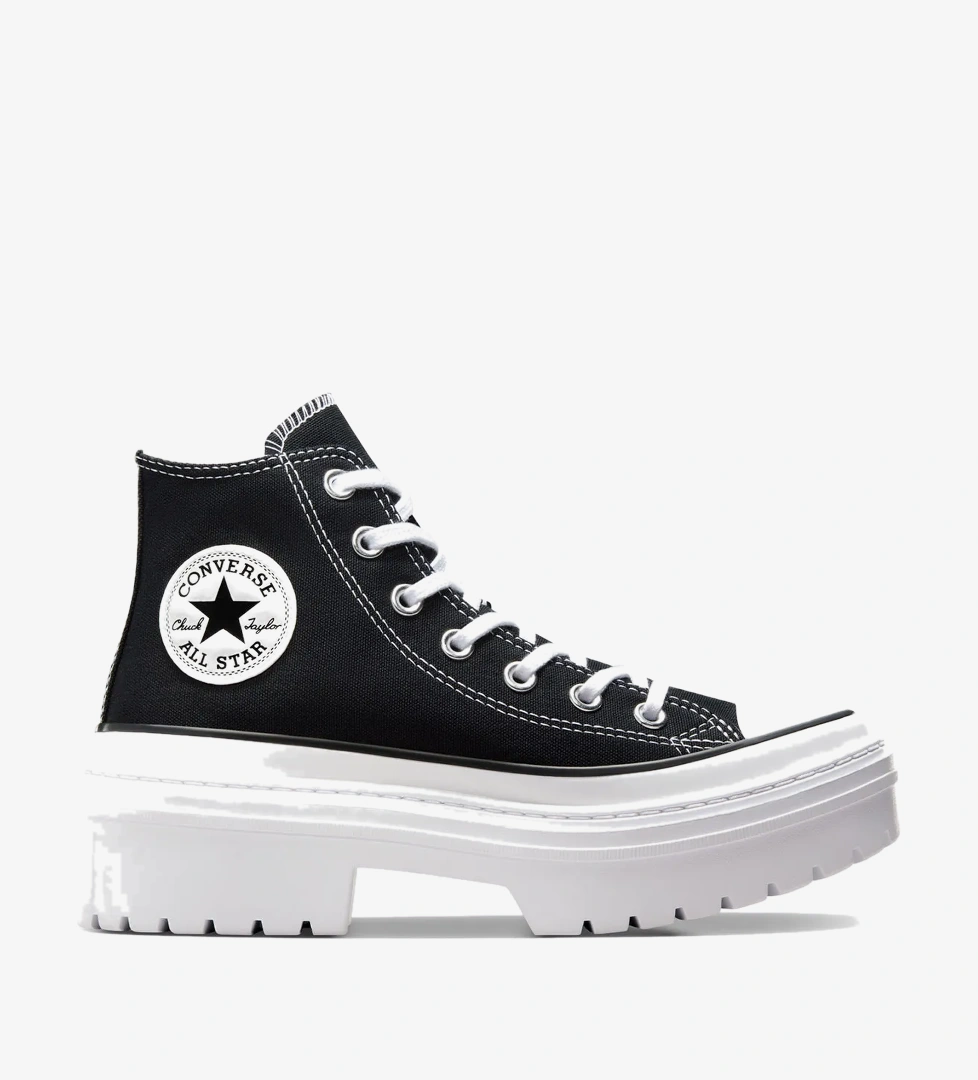 Converse Chuck Taylor All Star Lugged Heel Kadın Siyah Platform Sneaker