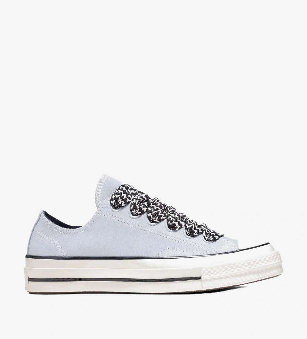Converse Converse Chuck 70 Unisex Mavi Deri Sneaker Converse'de! Mavi - 1. görsel