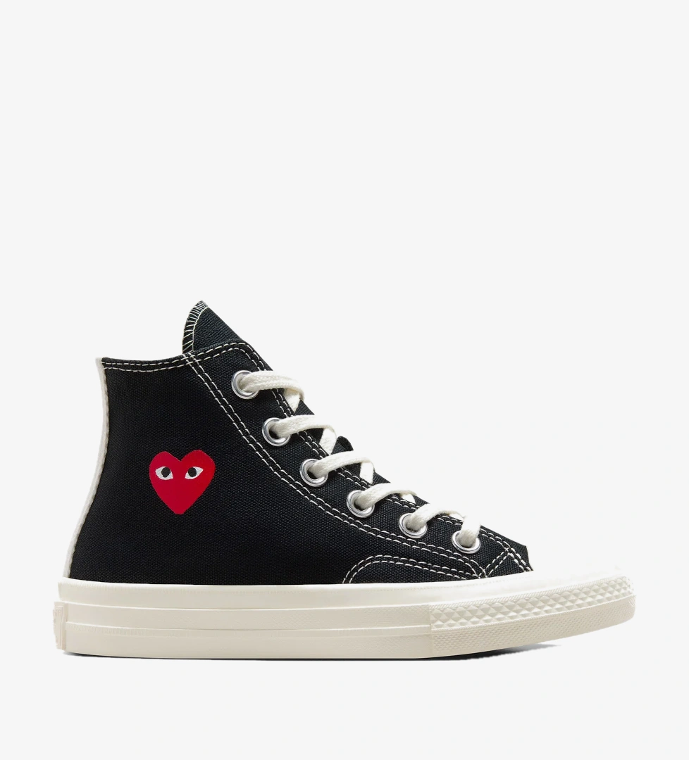Converse Converse Chuck 70 Comme Des Garçons Çocuk Siyah Sneaker Converse'de! Siyah - 1. görsel